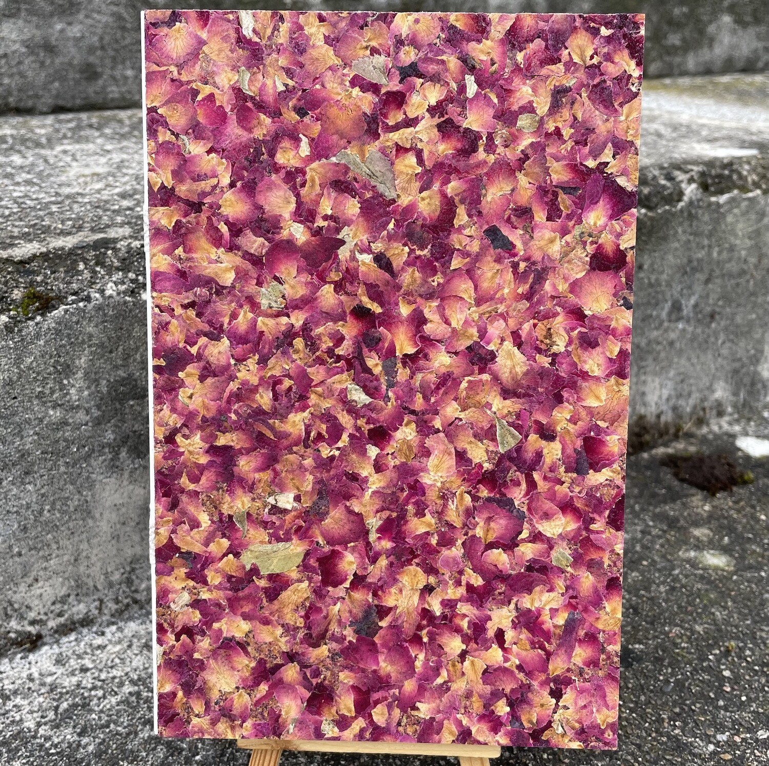 Notizbuch A5 / Rosenbluete 01