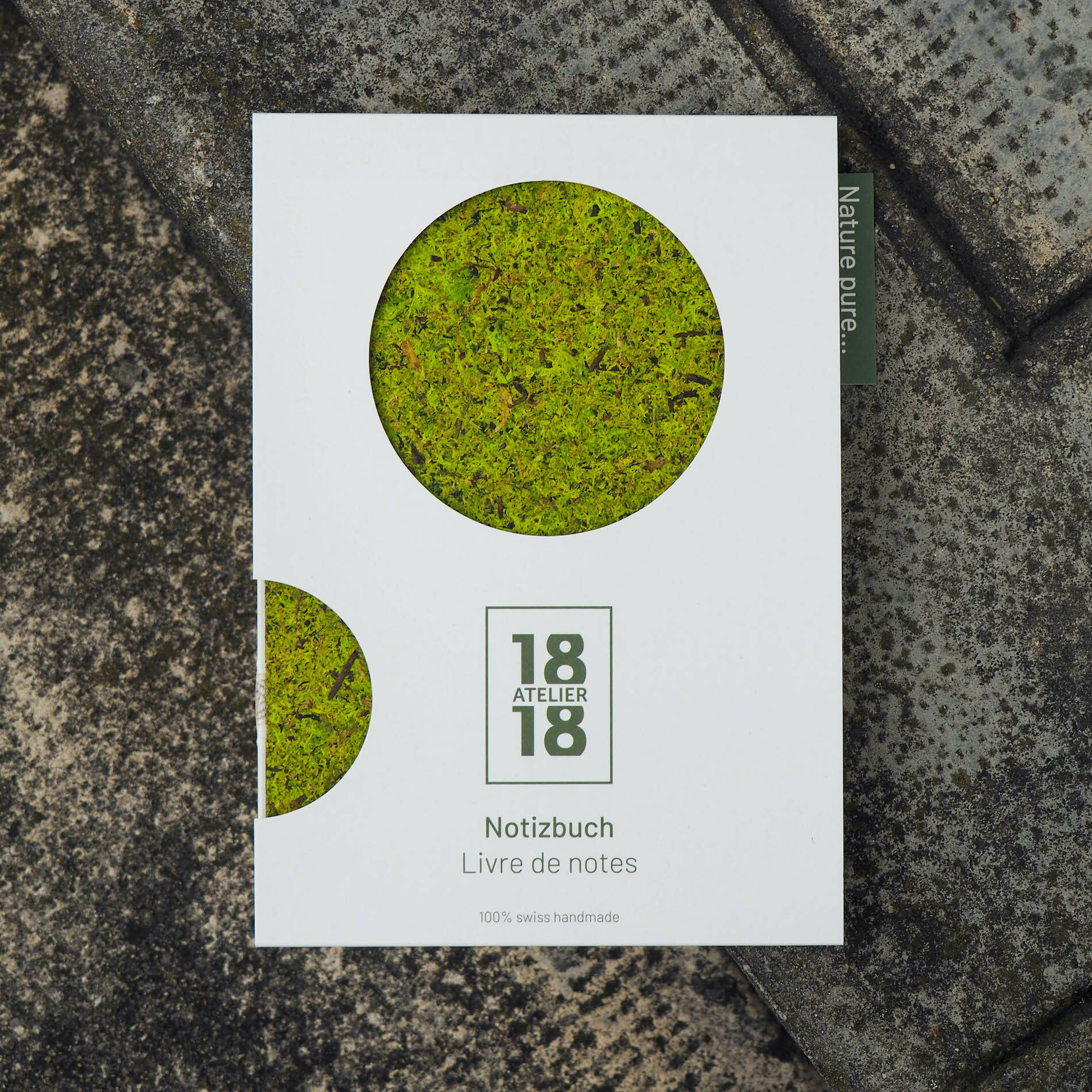 Notizbuch A5 / Waldmoos 04