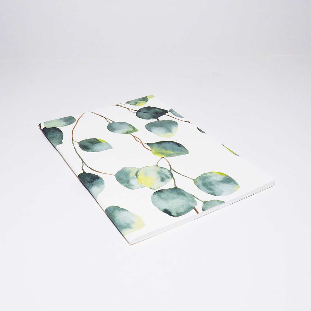 Notizheft A5 / Blätter green 02