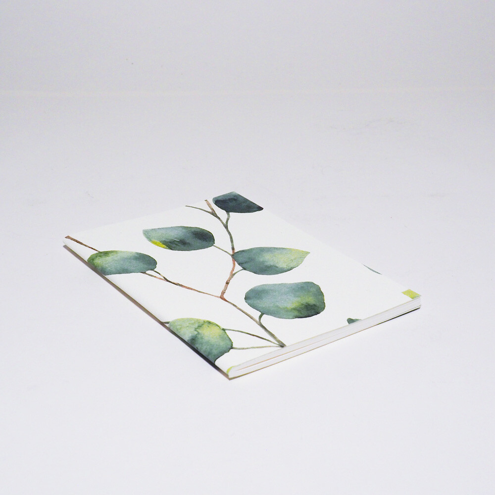 Notizheft A6 / Blätter green 02