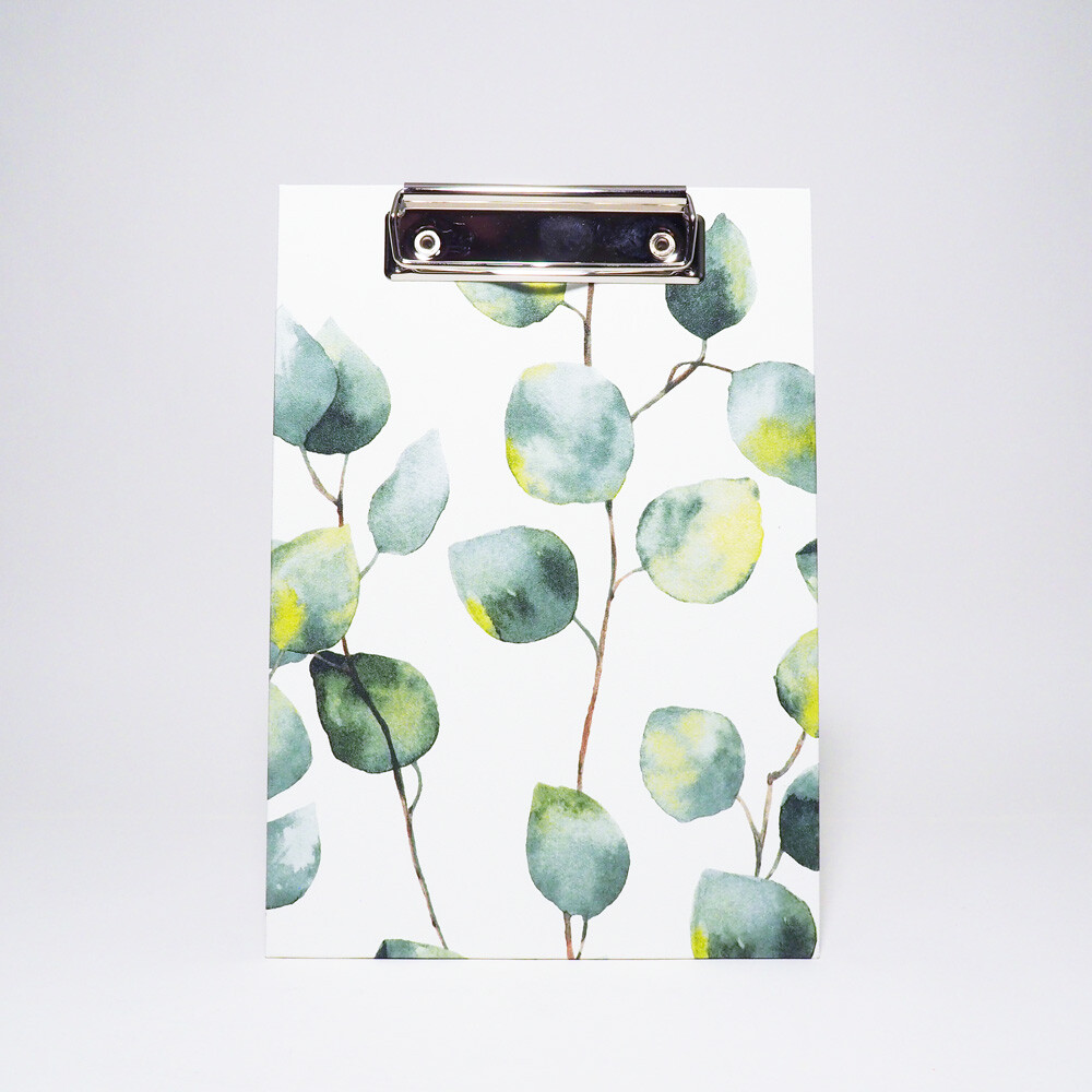 Klemmbrett A5 / Blätter green - Kopieren 01