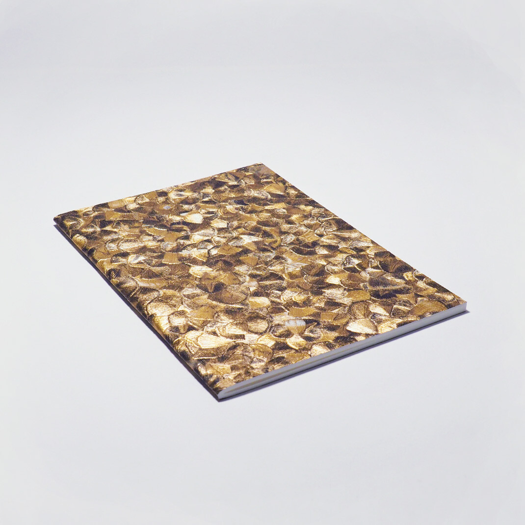 Notizheft A5 / Glööckler Plume gold 03