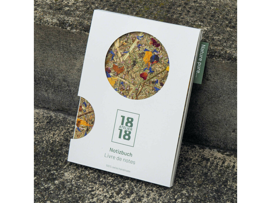 Notizbuch A5 / Bergwiese 04