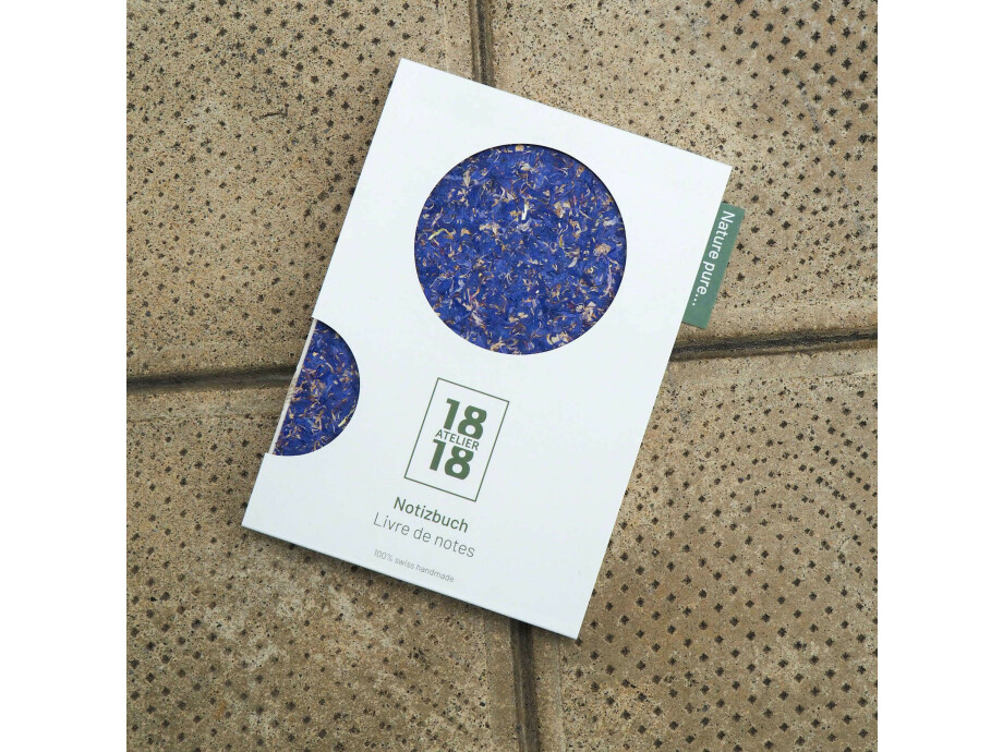 Notizbuch A5 / Kornblume 04