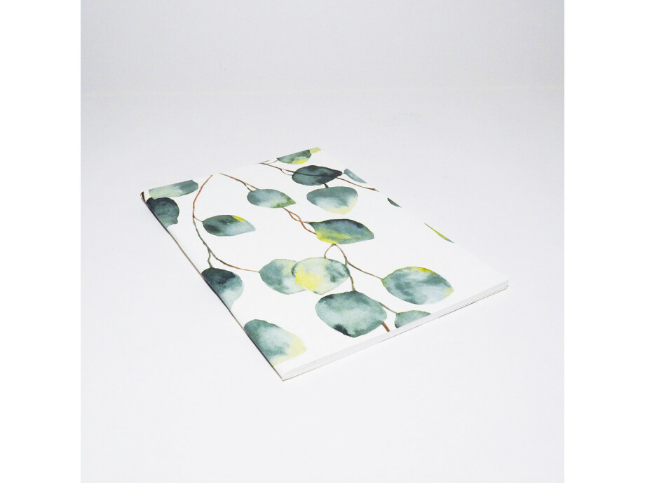 Notizheft A5 / Blätter green 02