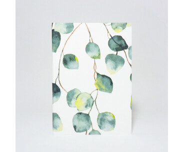 Notizheft A5 / Blätter green 01