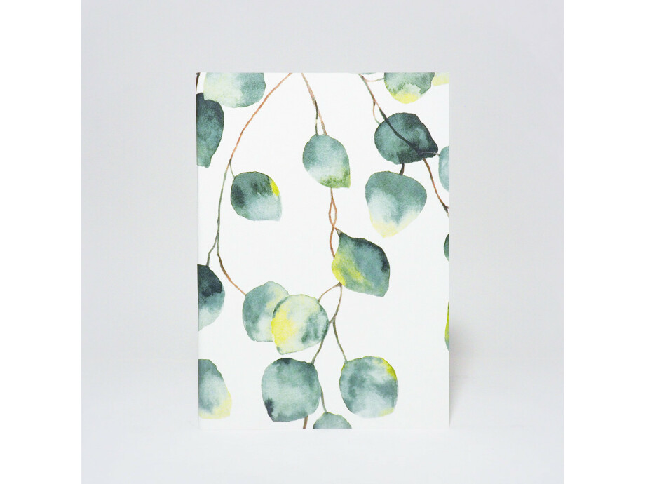 Notizheft A5 / Blätter green 01