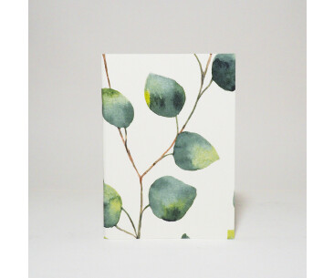 Notizheft A6 / Blätter green 01