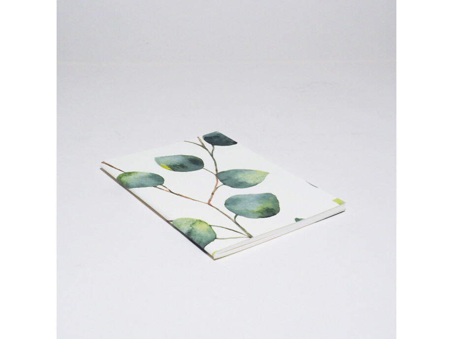 Notizheft A6 / Blätter green 02