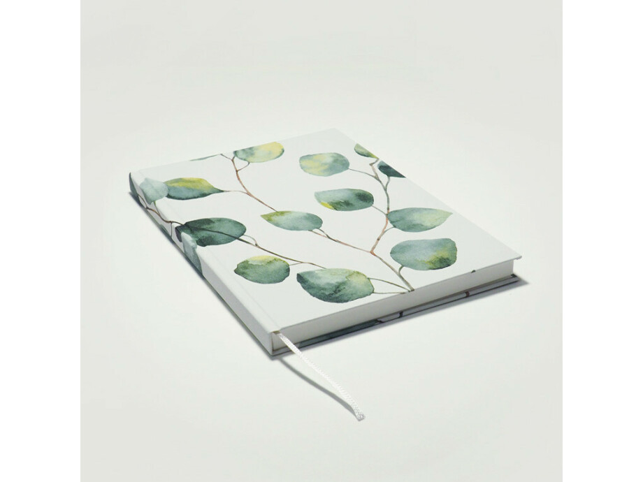 Notizbuch A5 / Blätter green 02