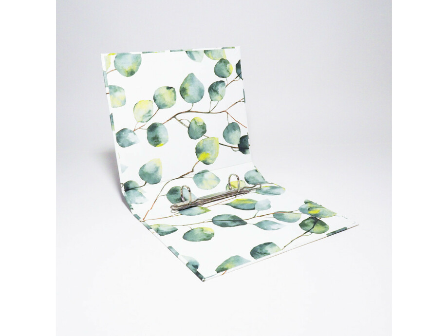 Ringordner A5 / Blätter green 02