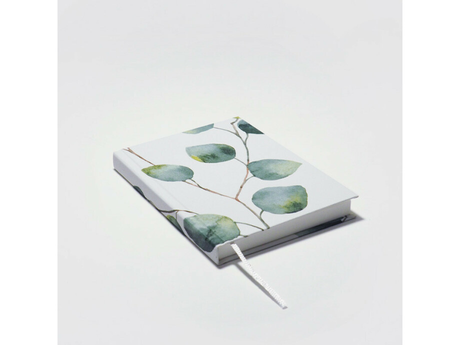 Notizbuch A6 / Blätter green 02