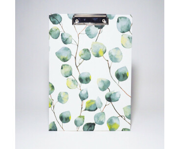 Klemmbrett A4 / Blätter green - Kopieren 01
