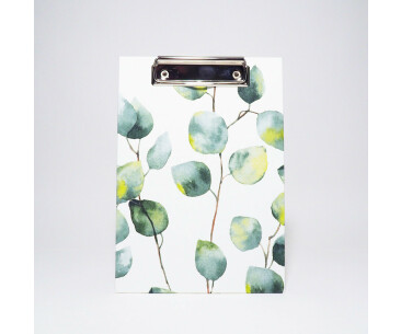 Klemmbrett A5 / Blätter green - Kopieren 01