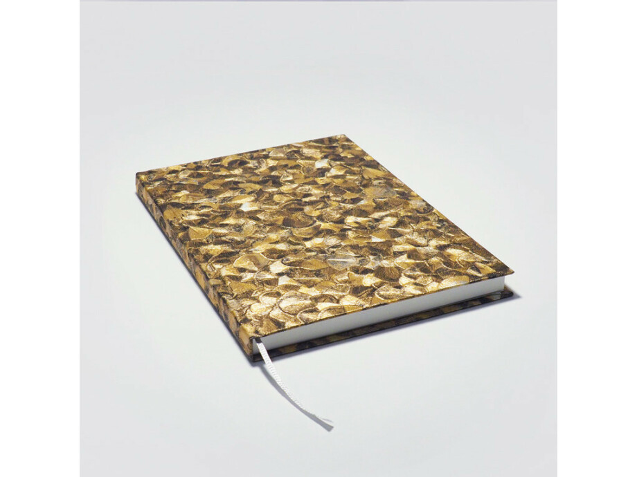 Notizbuch A5 / Glööckler Plume gold 03