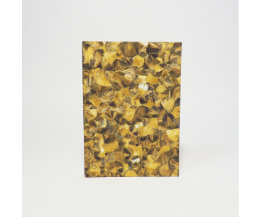 Notizbuch A6 / Glööckler Plume gold 02