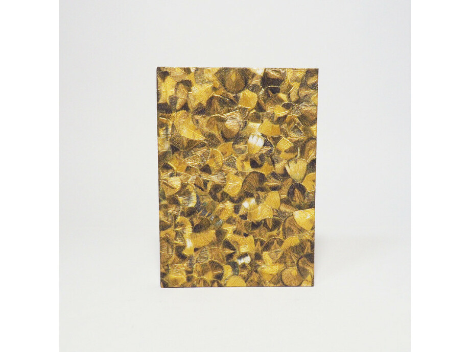 Notizbuch A6 / Glööckler Plume gold 02