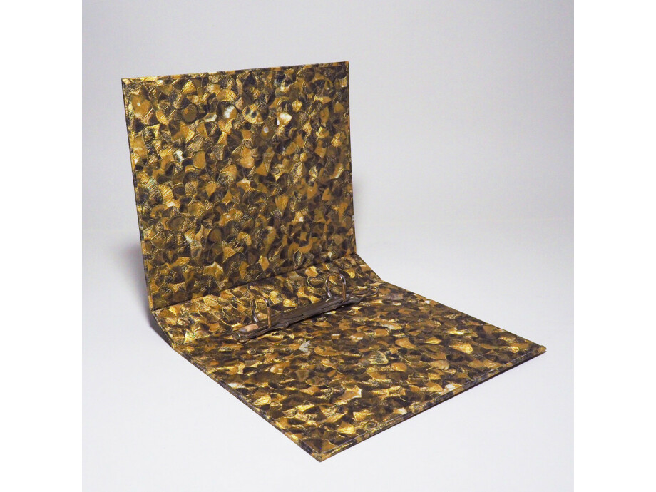 Ringordner A5 / Glööckler Plume gold 02