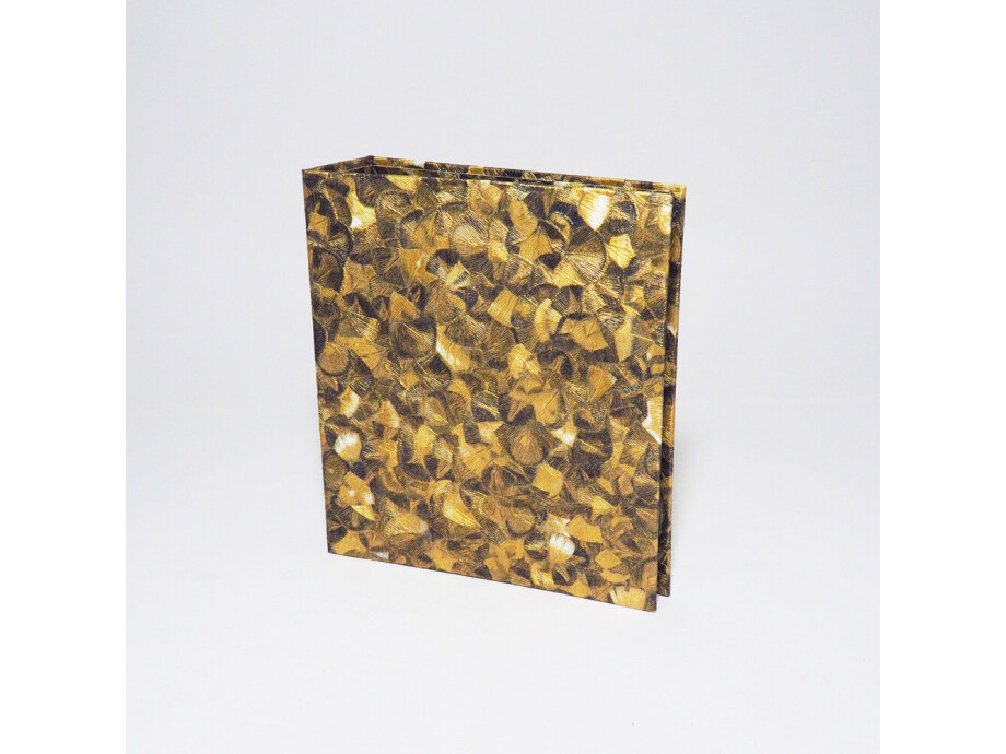 Ringordner A6 / Glööckler Plume gold 01
